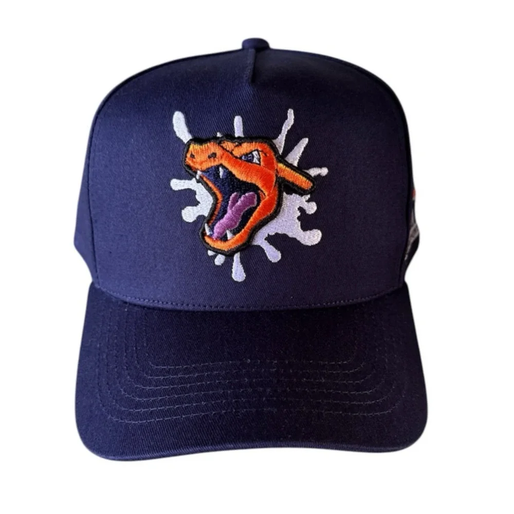 Big Game Hunters 'Zards End Dark Blue A-frame Snapback Hat